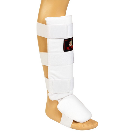 Shin/instep protector Thai - White