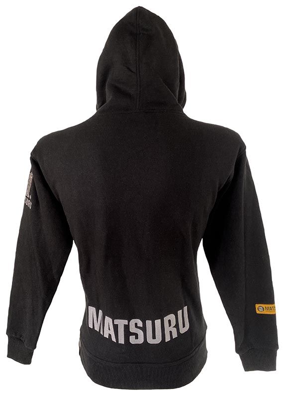 Matsuru Sweater Judo with zipper - black