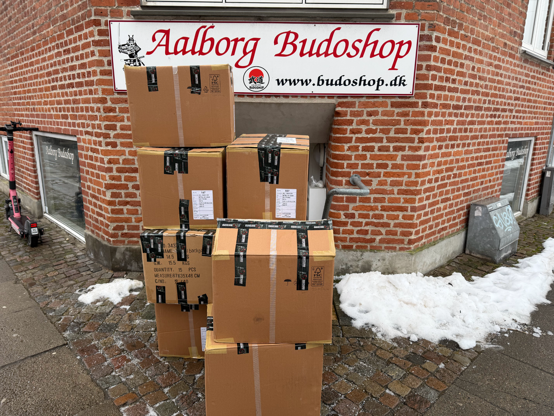 Første leverance ankommet til butikken