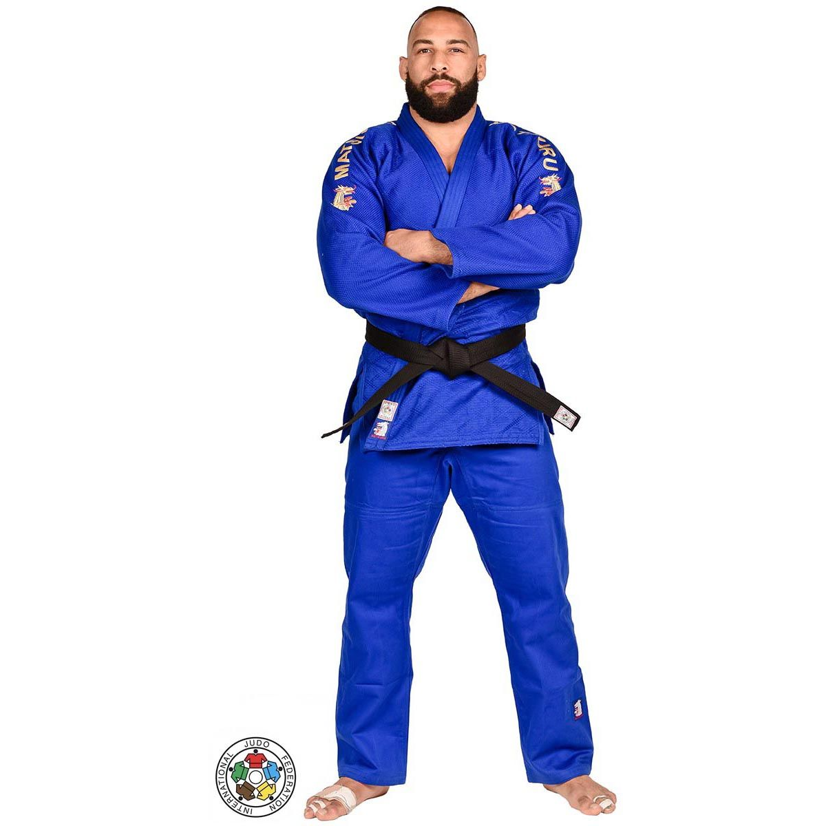 Matsuru IJF Champion Gold blue