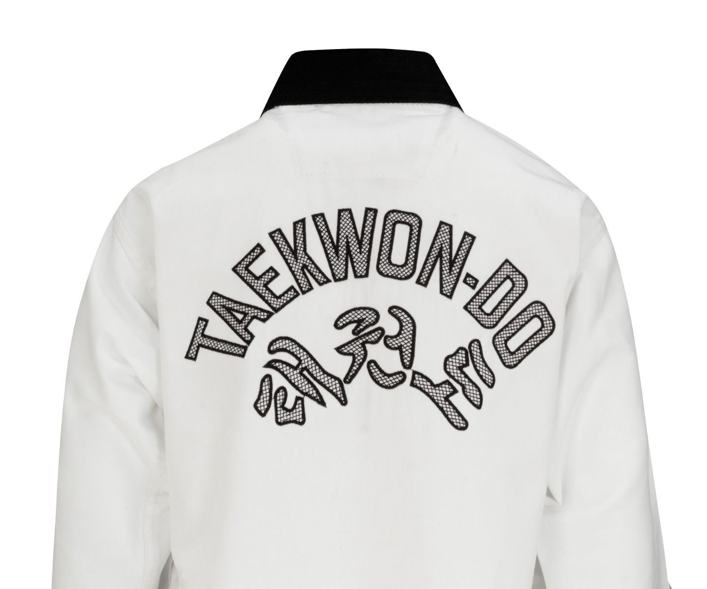 V-Neck Black Embroidered