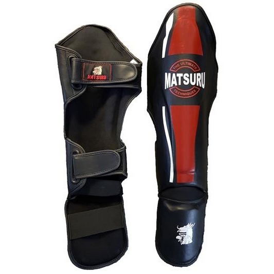 Shin Instep Breker Black / Red / White