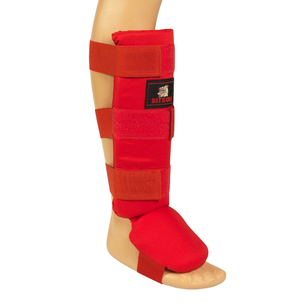 Shin/instep protector Thai - Red