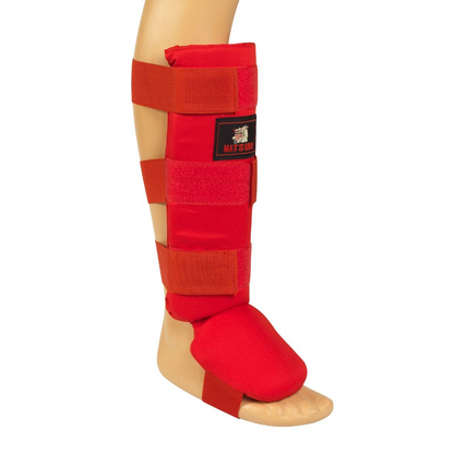 Shin/instep protector Thai - Red