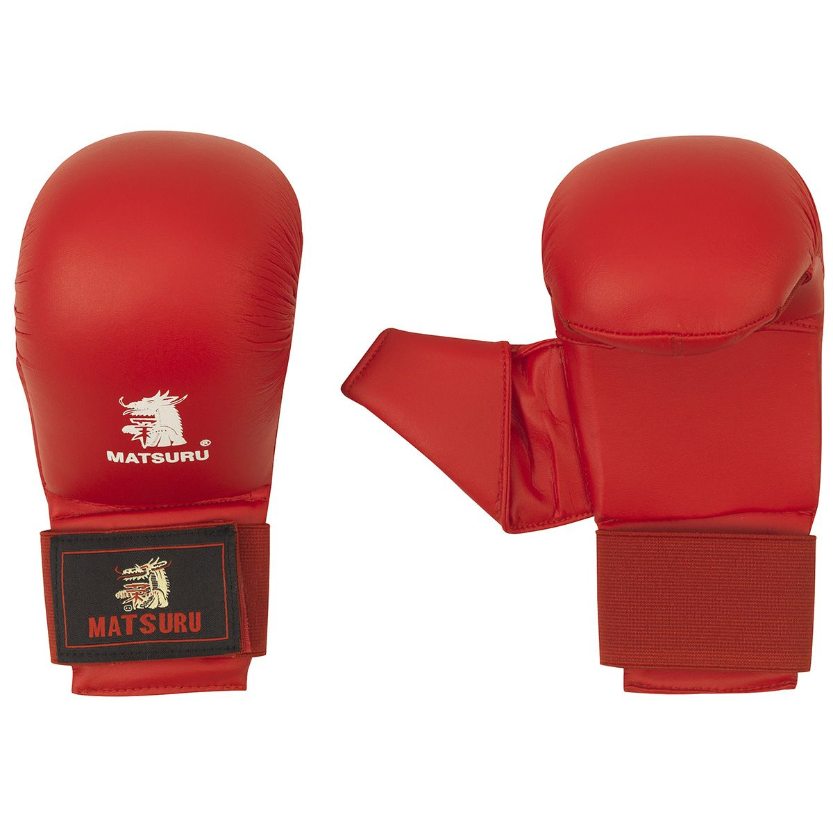 Karate fist with thumb - Red