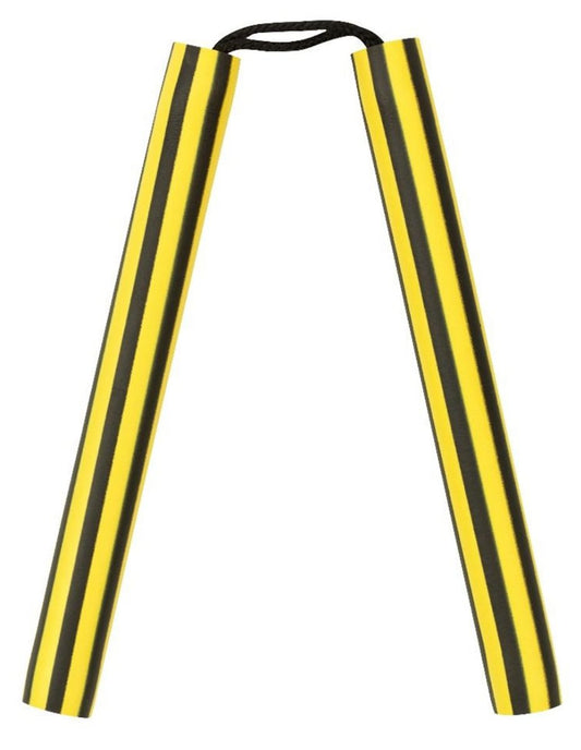 Nunchaku Rubber-Yellow / Black