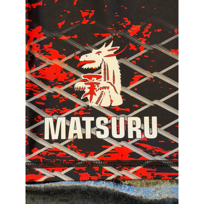 Matsuru Compression Shorts Red/Black