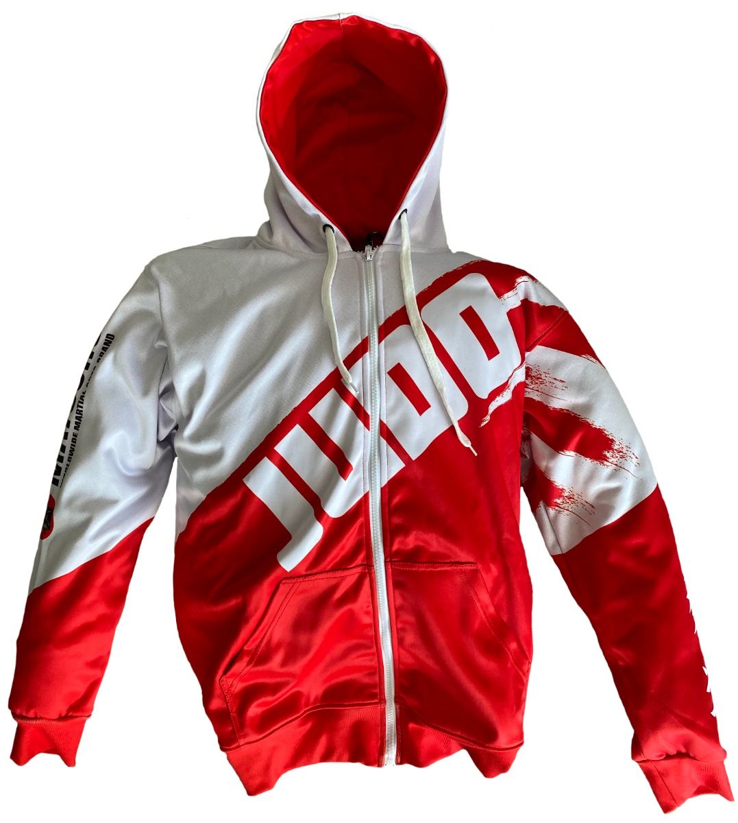 Jacket Judo Sublimation white-red