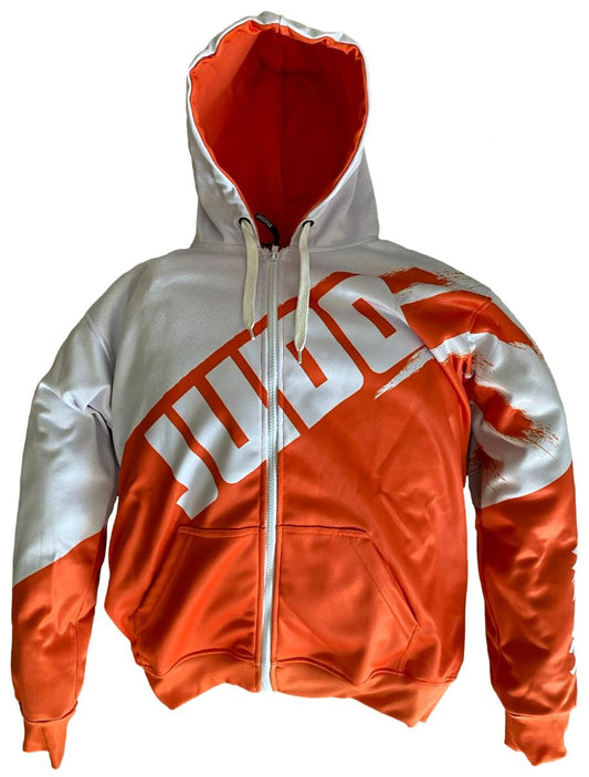 Jacket Judo Sublimation white-orange
