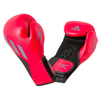 Adidas boxing gloves SPEED TILT 150 SPD150TG red/grey
