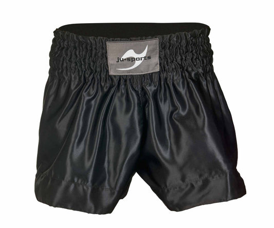 Ju-Sports Muay Thai Fight Shorts Black