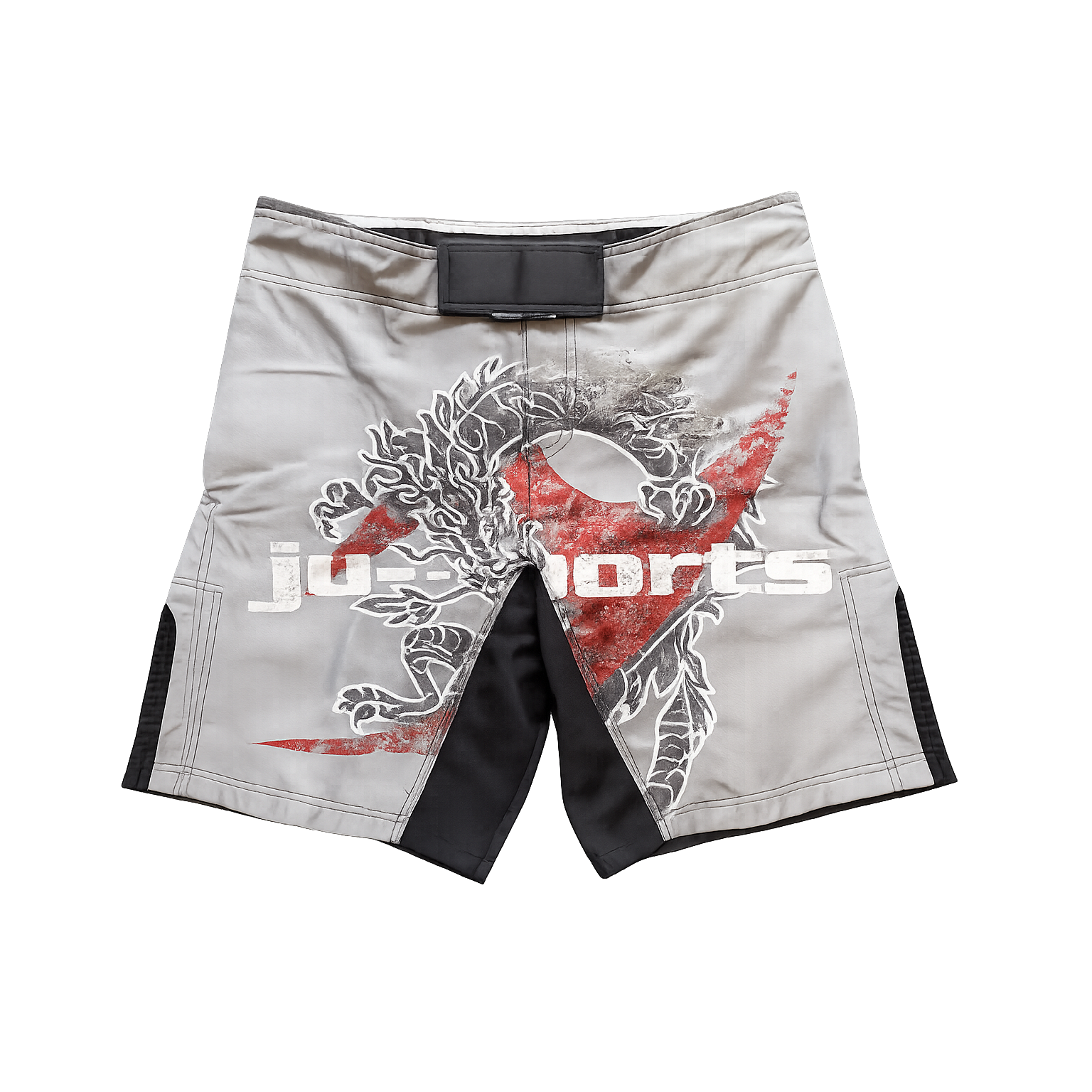 Ju-Sports Dark Line Fight Shorts Dragon