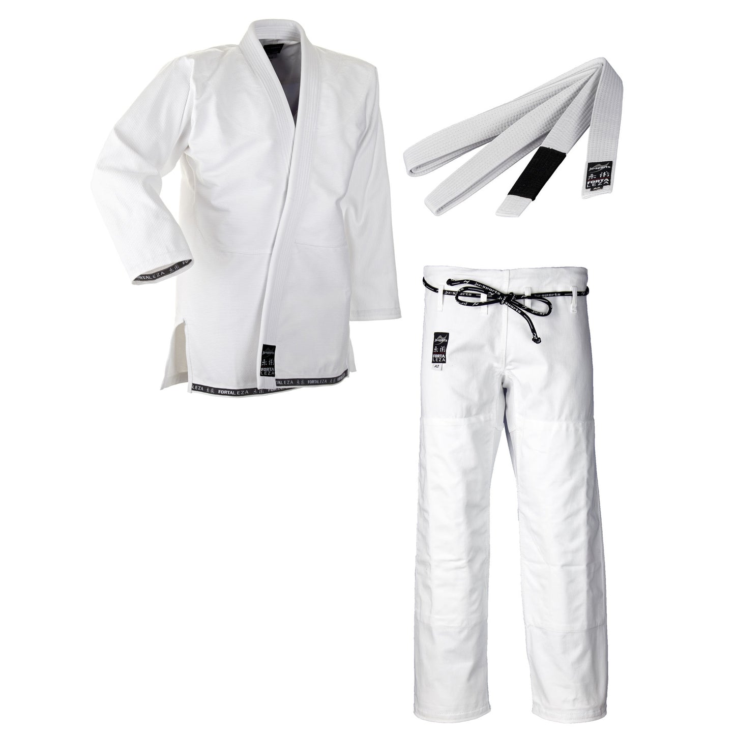 BJJ beginners' gi Fortaleza Black/Blue/White