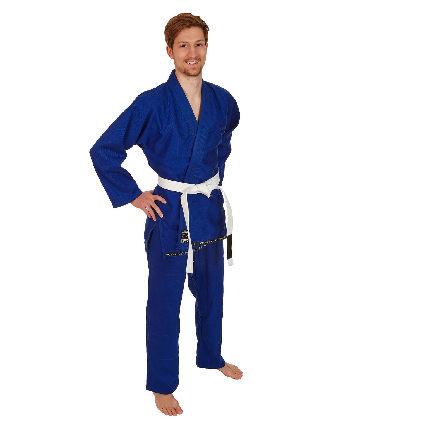 BJJ beginners' gi Fortaleza Black/Blue/White