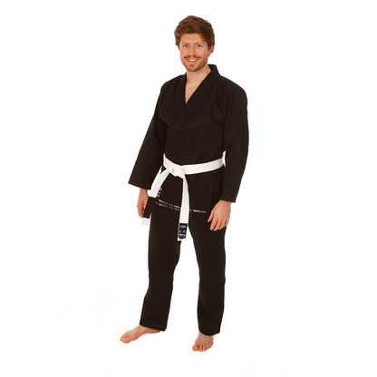 BJJ beginners' gi Fortaleza Black/Blue/White