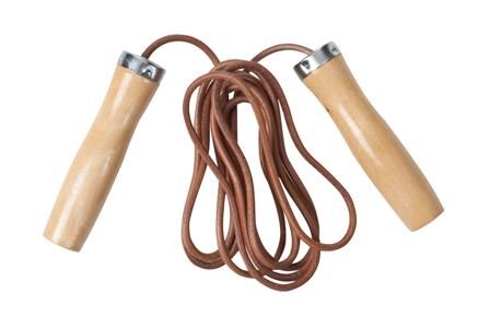 Skipping rope leather