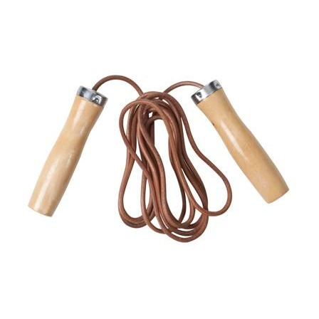 Skipping rope leather
