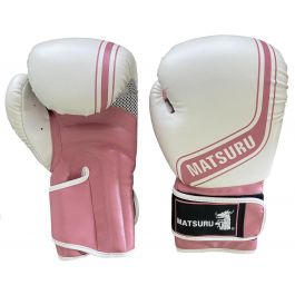 Boxing Glove Amateur Pink / White