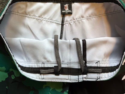 Matsuru MMA Shorts Green/Black
