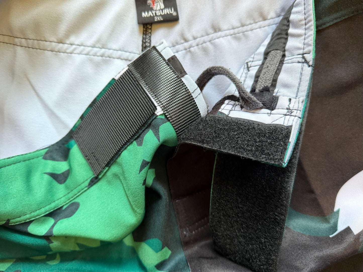 Matsuru MMA Shorts Green/Black