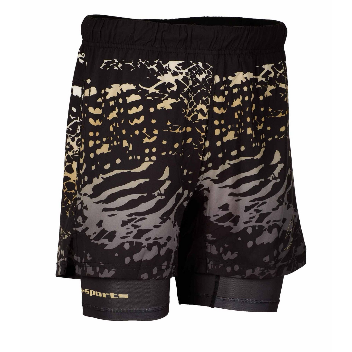 Grappling shorts flex double
