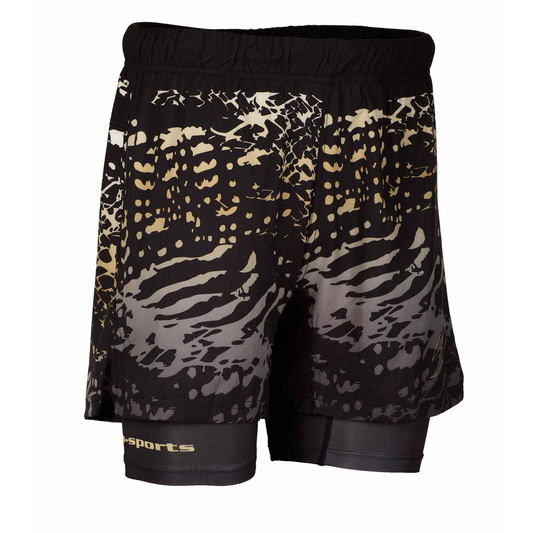 Grappling shorts flex double