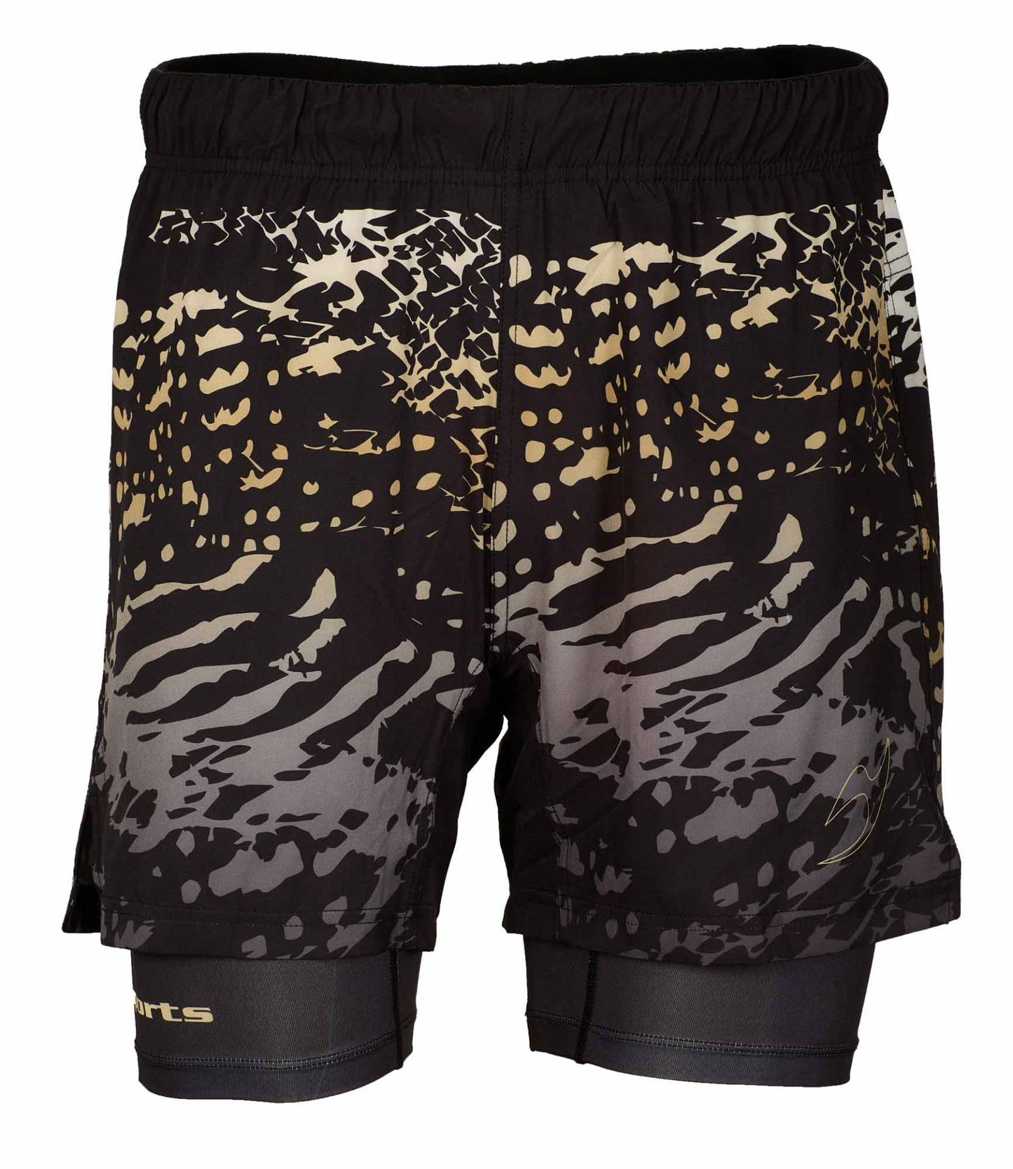 Grappling shorts flex double