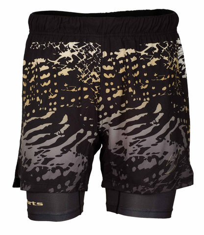 Grappling shorts flex double