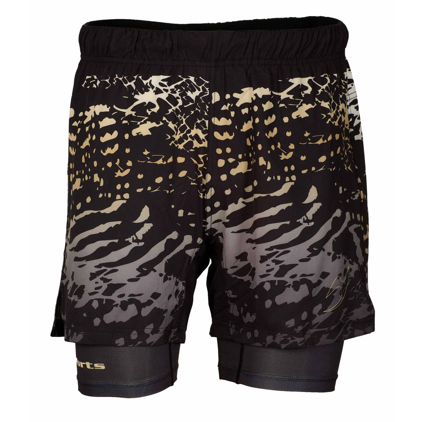 Grappling shorts flex double