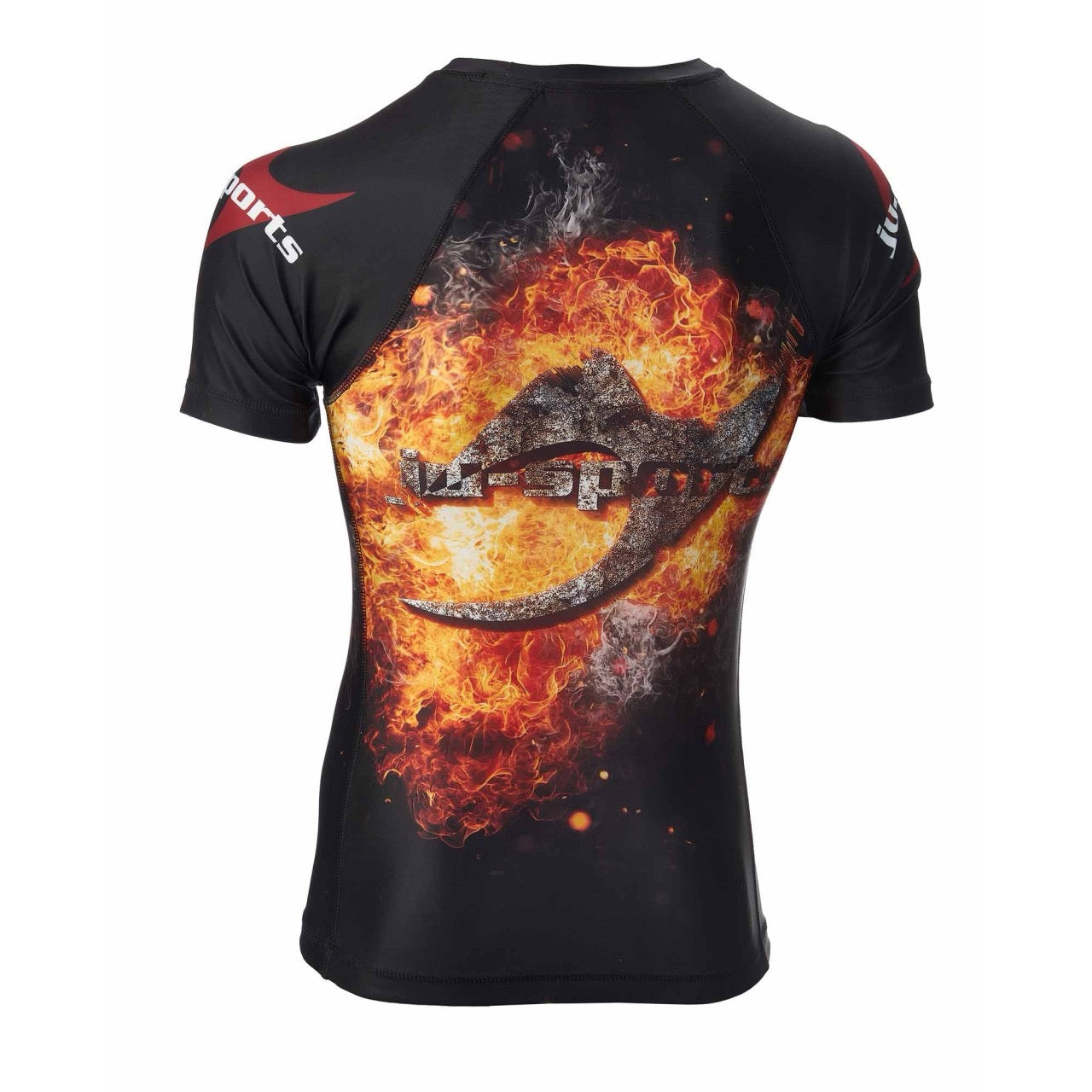 Dark Line Rash Guard Under Gi Skull Shortsleeve