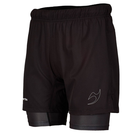 Grappling shorts flex double