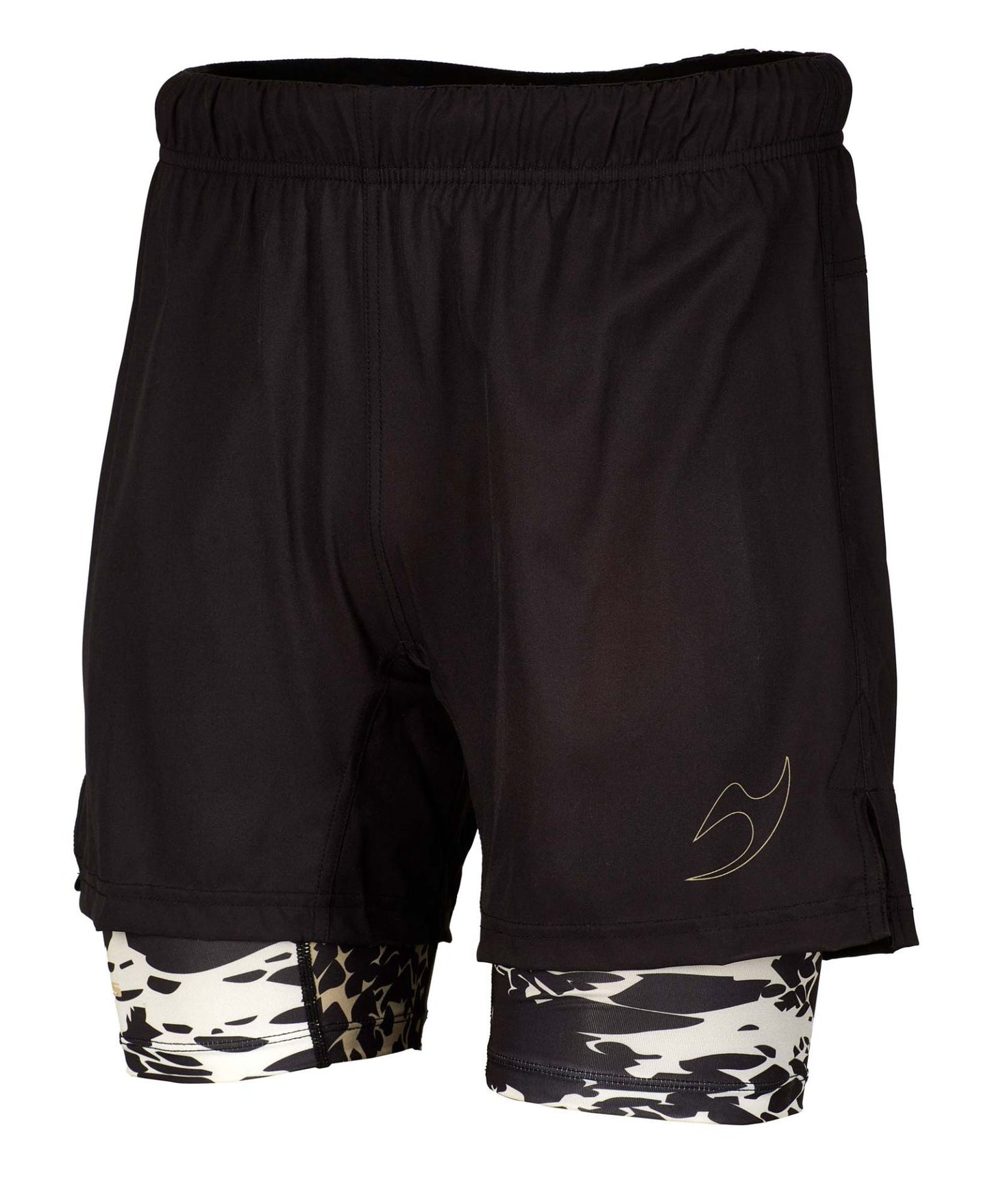 Grappling shorts flex double