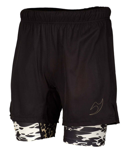 Grappling shorts flex double
