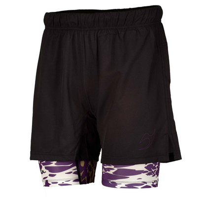 Grappling shorts flex double