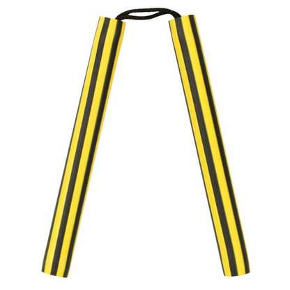 Nunchaku Rubber Black/Red, Black/Yellow
