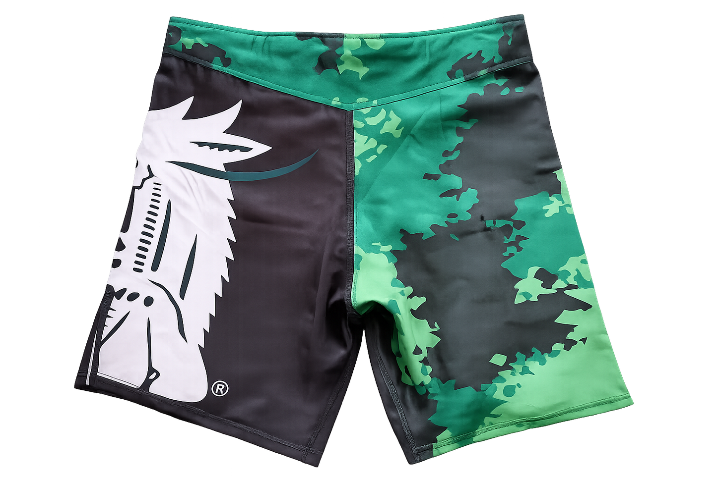 Matsuru MMA Shorts Green/Black