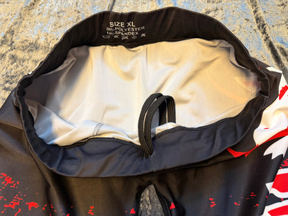 Matsuru Compression Shorts Red/Black