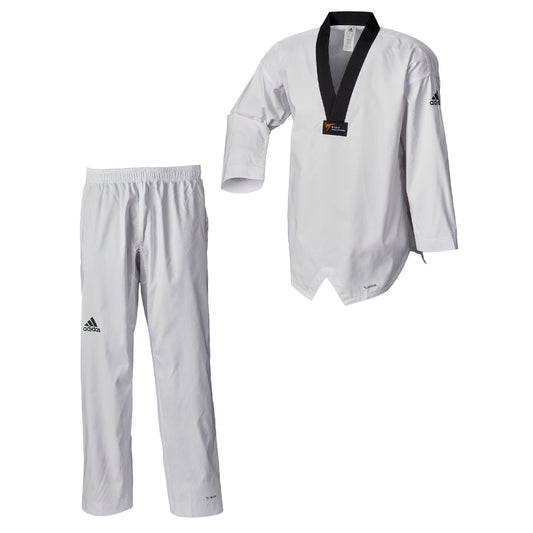 Adidas Taekwondo Dobok Adi-Fighter Eco med sort krave