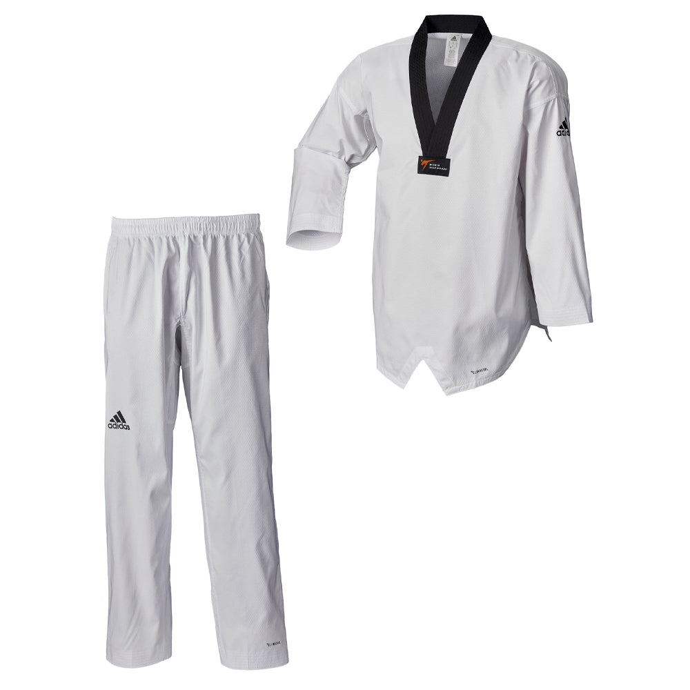 Adidas Taekwondo Dobok Adi-Fighter Eco med sort krave