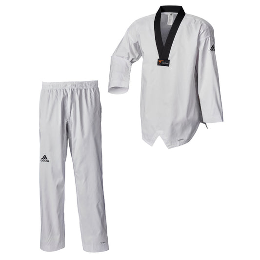 Adidas Taekwondo Dobok Adi-Fighter Eco med sort krave