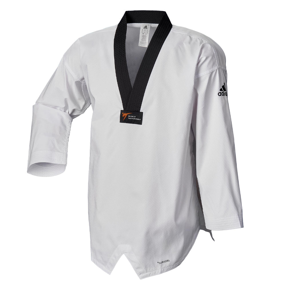 Adidas Taekwondo Dobok Adi-Fighter Eco med sort krave