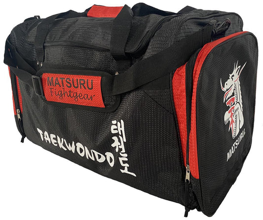 Tas Hong Ming Klein TAEKWONDO - zwart/rood