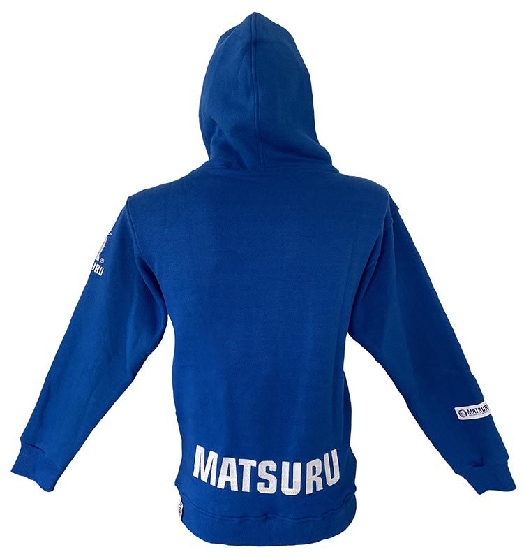 Matsuru Sweater Judo with zipper - blue