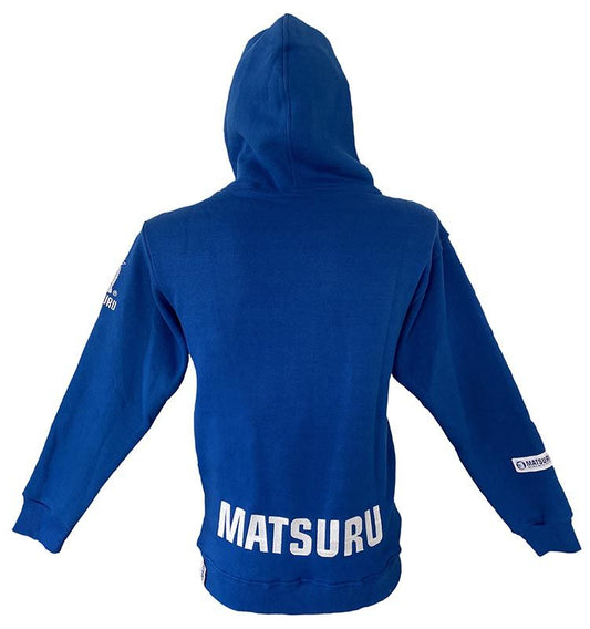 Matsuru Sweater Judo with zipper - blue