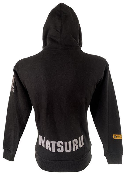 Matsuru Sweater Judo with zipper - black