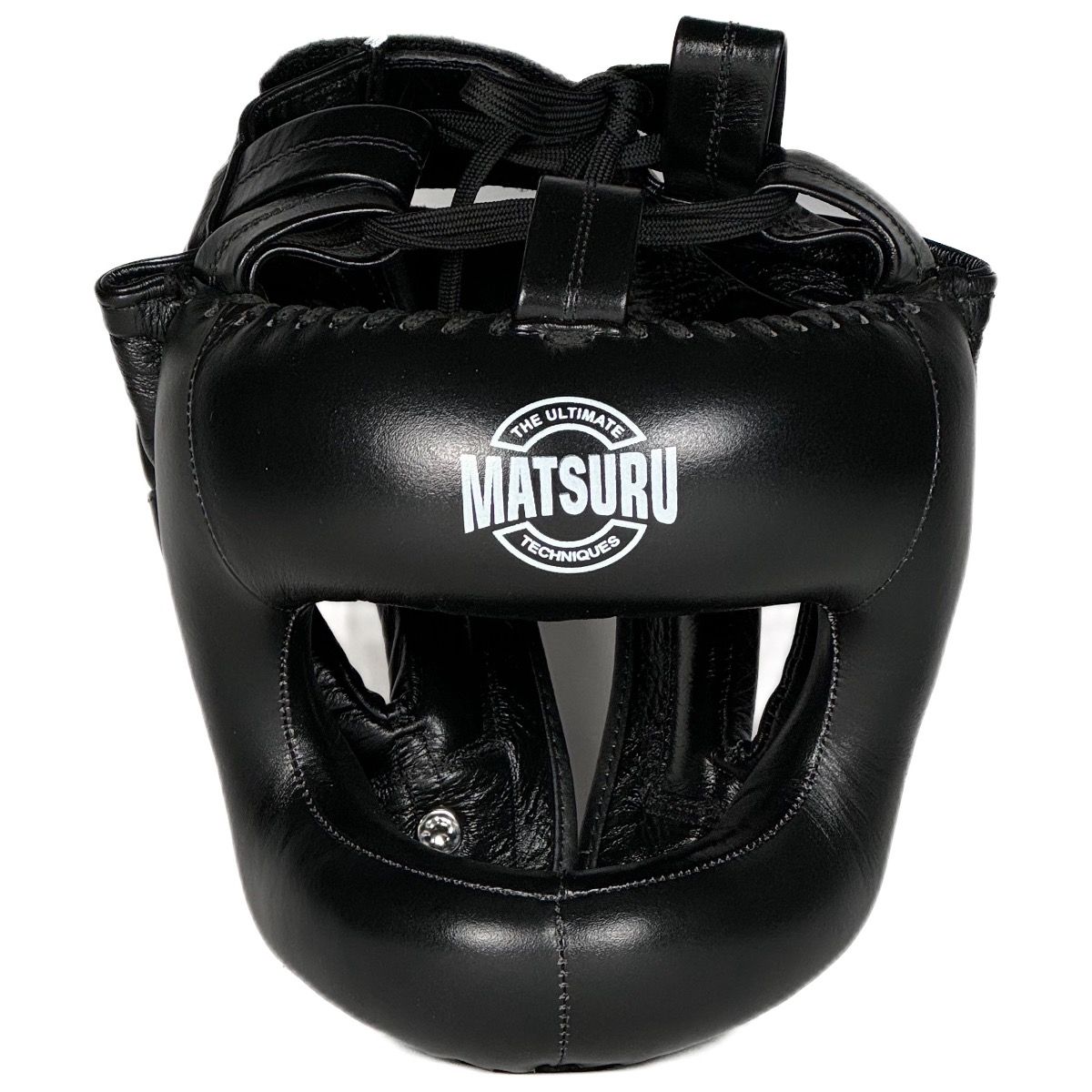 Hoofdbeschermer Pro Leer Zwart