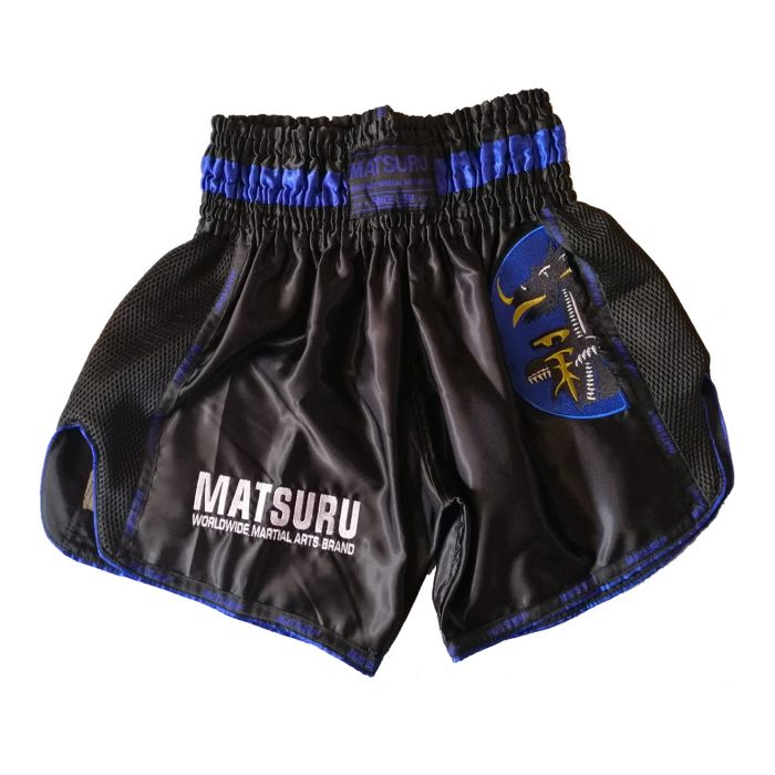 Matsuru Kickboxing Shorts Red, Blue, Green, Pink, Black