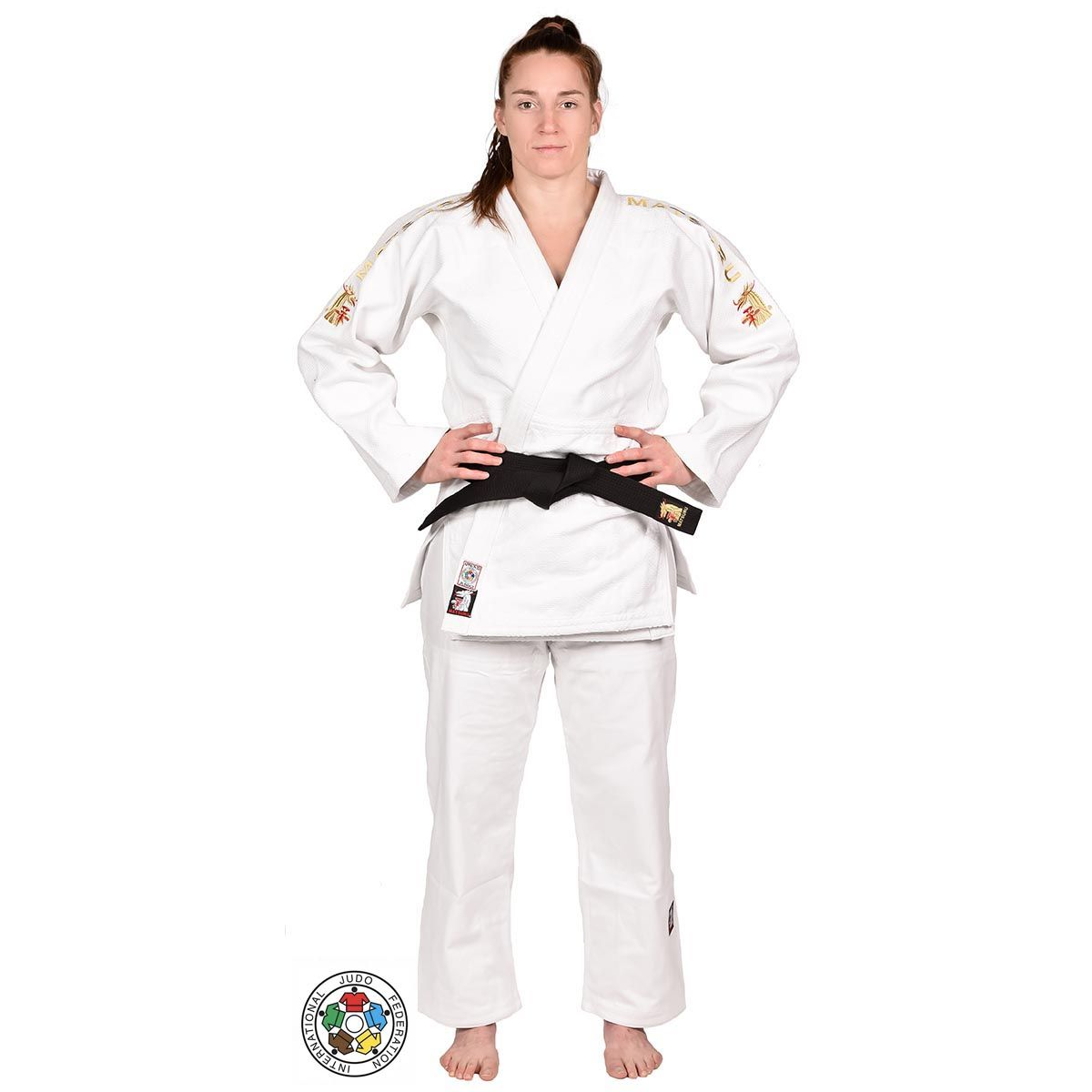 Matsuru IJF Champion Gold white