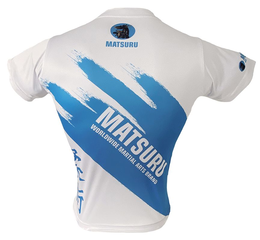 Matsuru short sleeve JU JITSU white-blue