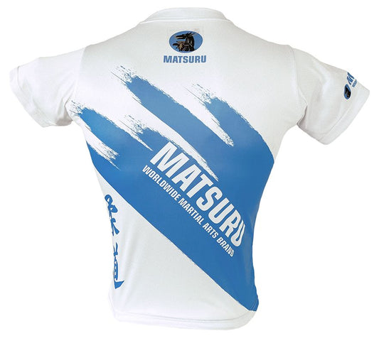 Matsuru short sleeve JUDO white-blue